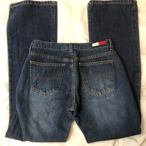 Tommy Hilfiger Blue Flared Denim Jeans - Picture 4 of 6